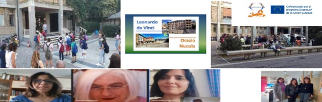 Proyecto Erasmus + ‘Educarte en identidad europea’: desde Terni, formalización de la relación con las Escuelas involucradas, Leonardo da Vinci y Orazio Nucula