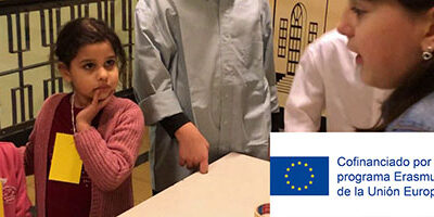 EducArte en Identidad Europea: taller de estampación en familia en el I.C. Cena de Turín, Italia